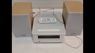 ☆ONKYO オンキヨー☆CDミニコンポ CR-U5☆スピーカー D-UD5☆ - YouTube