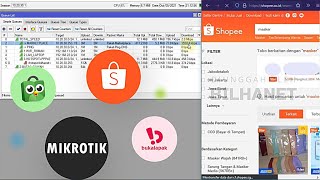 Tutorial Mikrotik Pisah Trafik Marketplace: Shopee, Tokopedia, Bukalapak (Toko Online) screenshot 4