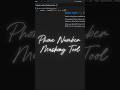Phone Number Masking in Python 📱 | Hide Digits Using Python #shorts #shortsfeed