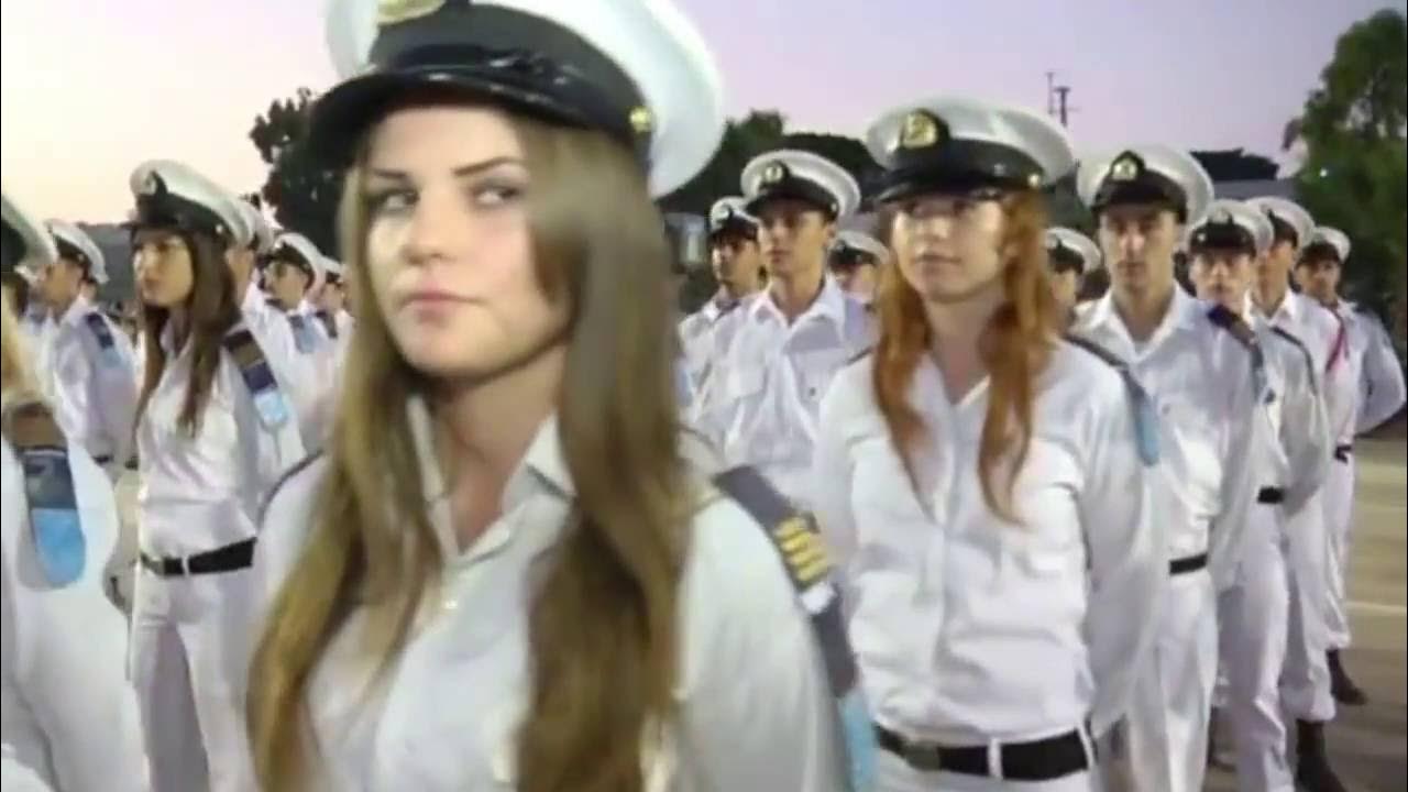 Israeli Navy school graduation (IDF Israel Defense Forces women soldiers  and girls of israeli army) - YouTube