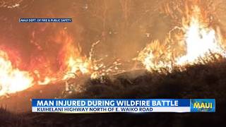 Maui fire crews extinguish half-acre brush fire near Kuihelani Highway
