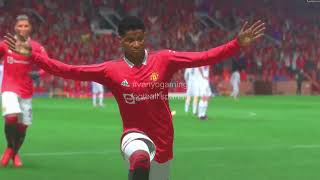 Manchester United vs Barcelona Highlights Goals | UEL - FIFA 23