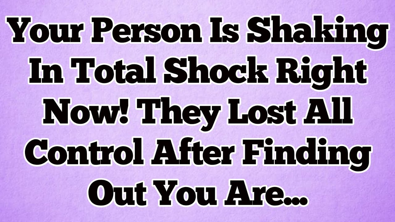 🌞Your Person Is Shaking In Total Shock Right Now! They Lost All Control After Finding Out You Are...