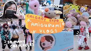 ✸ CROCHET VLOG 25 ✸ Calgary Expo 2021, Artist Alley booth tour, lots of amigurumi & cosplay