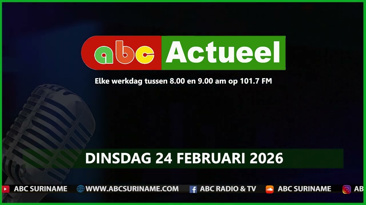 ABC Actueel dinsdag 24 februari 2026