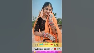 New aadivasi timli status 2025 😋tren♥️ for status video #whatsappstatus