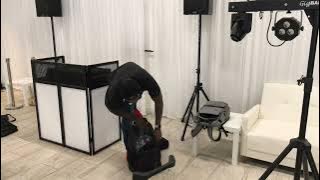 DJ squall Setting up for an event #djvlog Gig Log