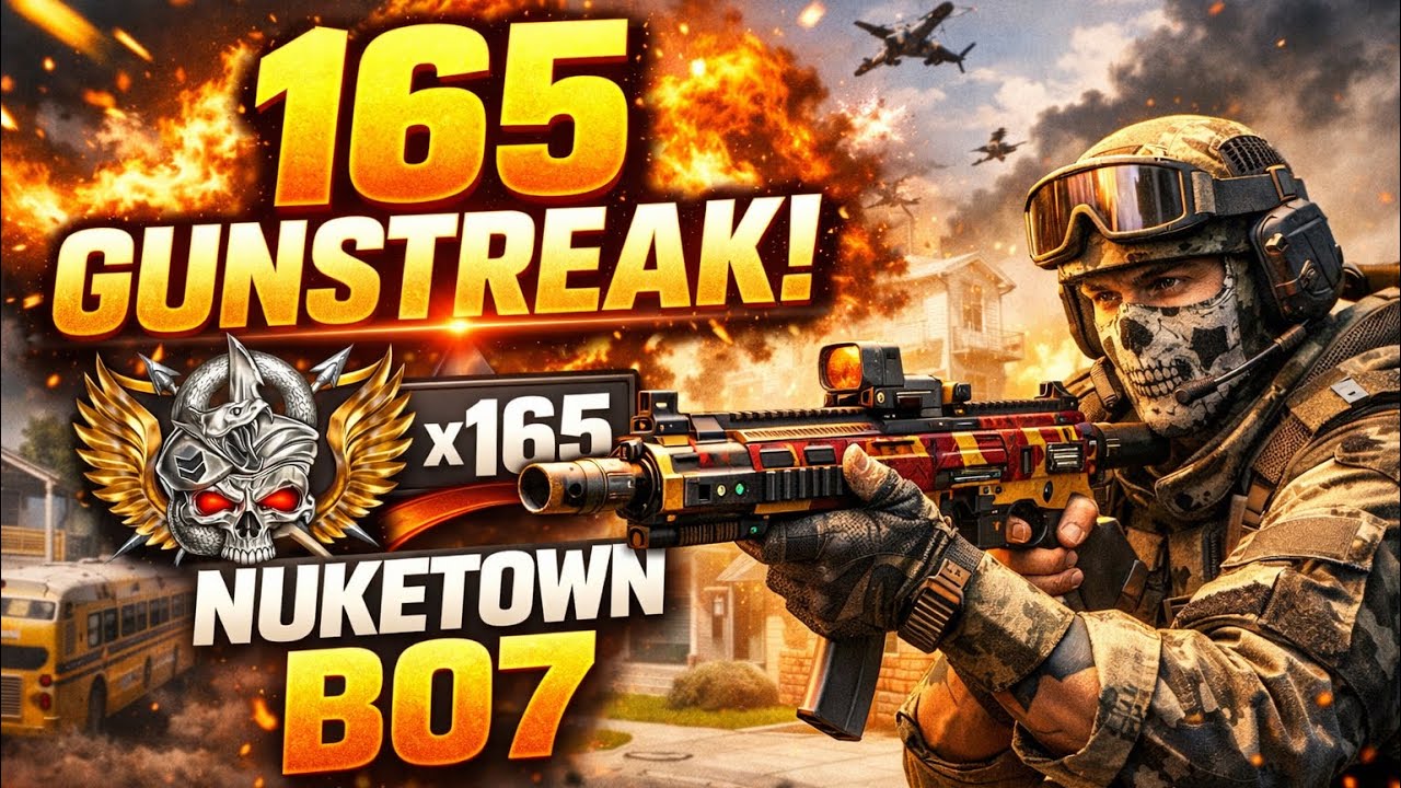 165 GUNSTREAK with the MK78 😱 | Best Class Setup on Nuketown (BO7)