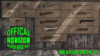  Horizon Weapon Merge Pack