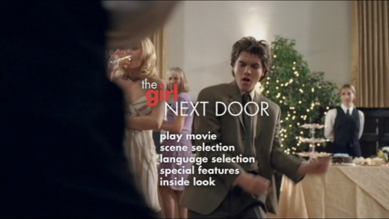 The Girl Next Door DVD Menu YouTube