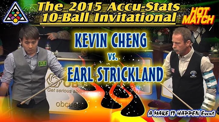 10-BALL: Kevin CHENG vs Earl STRICKLAND - 2015 MAK...