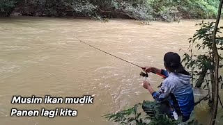 Pemancing pasti betah kalau nemu spot seperti ini 