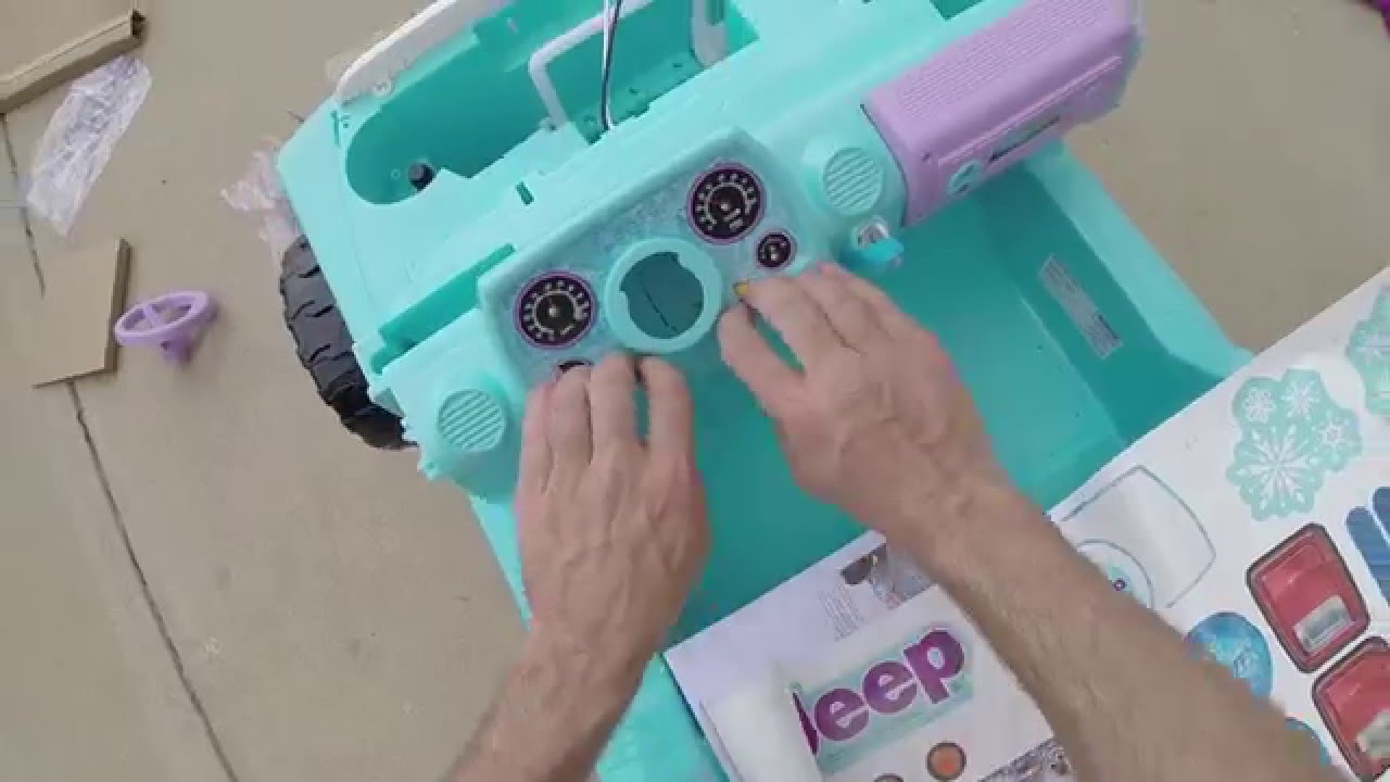power wheels frozen jeep manual