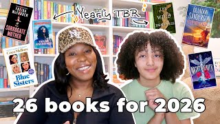 The 26 books we want to read in 2026! 📚 Yearly TBR | Romance, Fantasy + Thrillers ⭐️