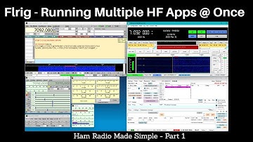 Running Multiple HF Digital Apps @ the Same Time Using Flrig