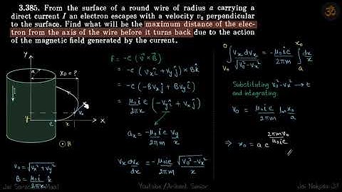 3.385 | Irodov Solutions | Electrodynamics