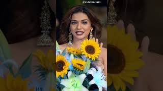 Divya Agarwal &amp; Akanksha Chamola ✨ Reimagined AI Look at Bombay Times Fashion Week 💃🔥 #shorts #ai