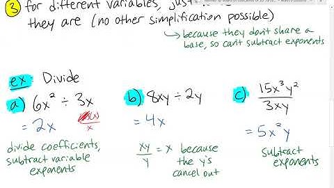 4.3 Multiplying & Dividing Monomials | Math 9