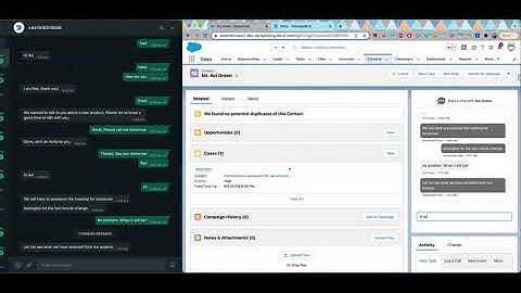 MessageBird WhatsApp Sandbox using Conversation API in Salesforce