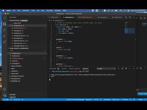 NPM test team