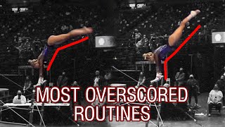 The Most OVERSCORED NCAA Routines of Week 6