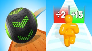 Going Balls VS Tall Man Run - All Levels Gameplay Android iOS Ep 1