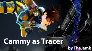 SFV Mods - Cammy as Tracer from Overwatch by TheJamk
