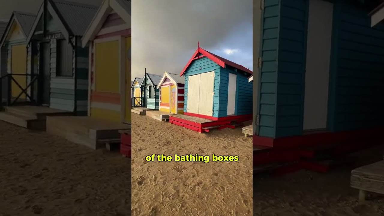 Brighton Bathing Boxes - Melbourne