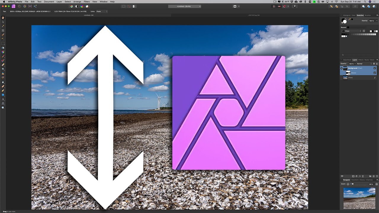 focus stacking affinity photo