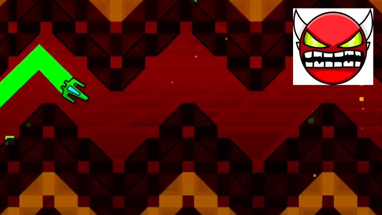 MY FIRST HARD DEMON - Nine Circles 100% - YouTube