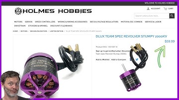 🧠 Small Motor. Big Attitude. The Stumpy Has Landed! Limited Run. Titanium Shaft. Gold Magnets