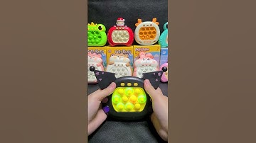 Satisfying with Playing kuromi Push Pop It Eletrônico Fidget Toy ASMR #asmr #viral #trending(4)