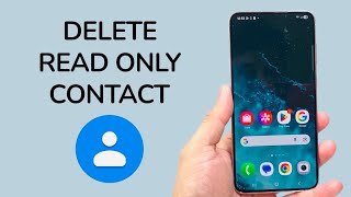 How To Delete Read Only Contact On Android