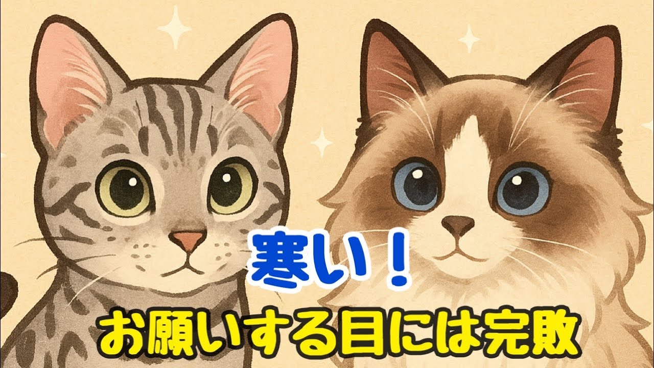 お外の空気が大好きな猫たち