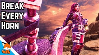 I finished the 100 Hour Hunting Horn Challenge in Monster Hunter World. Here