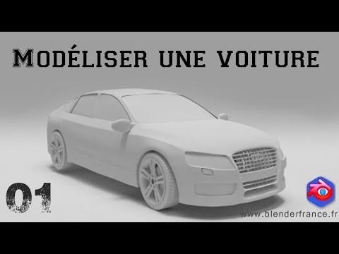 Modéliser une voiture avec Blender - Introduction et préparation du projet