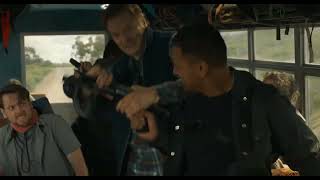 Ice Road Vengeance | Bus Fight Scenes | Liam Neeson | FULL HD 1080P | MONTIXM 