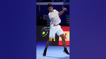 Build a hammer like forehand Compression is key in tennis #tennistips #tennisanalysis