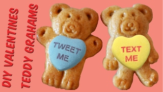 Valentine Teddy Grahams | Quick Last Minute Valentine Gifts!