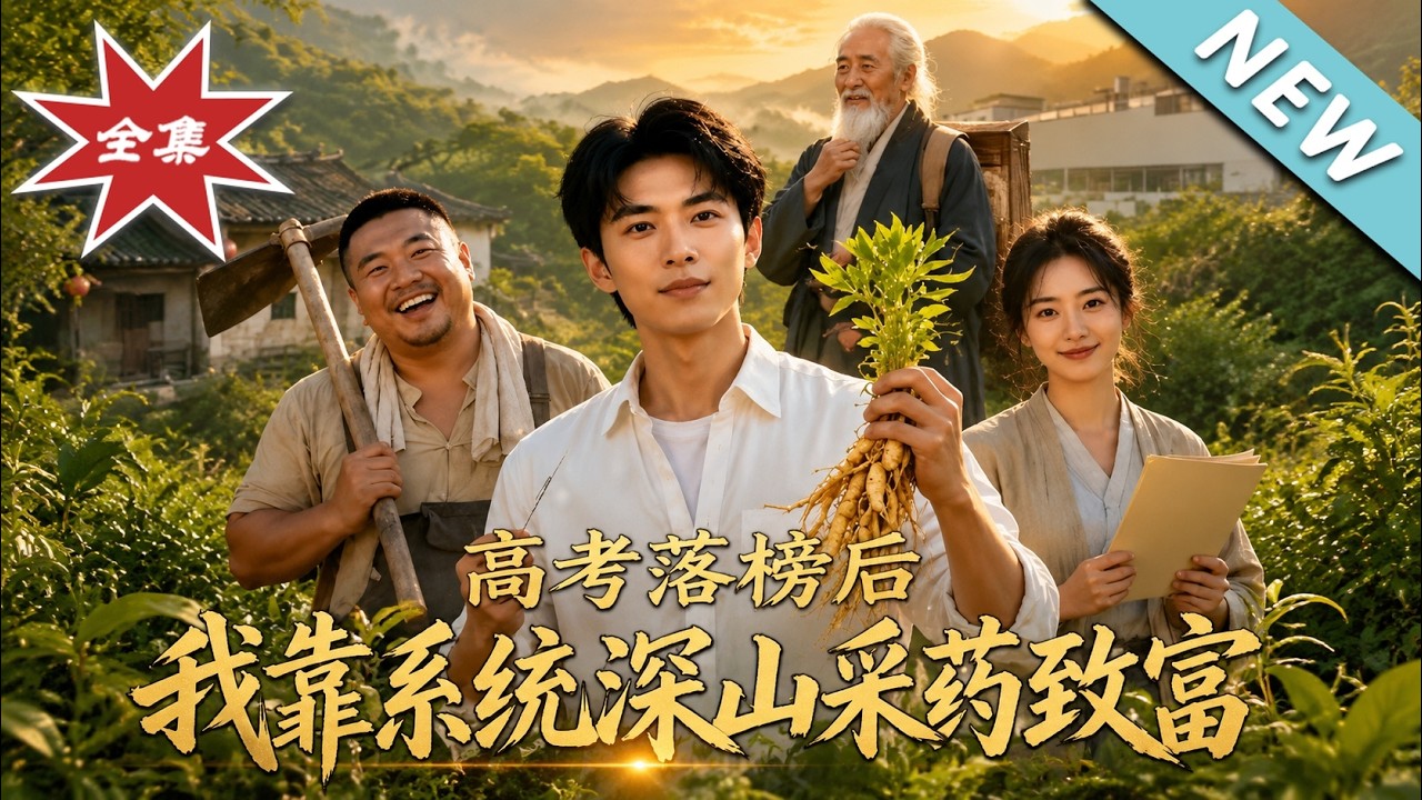 高考落榜後，我靠系統深山採藥致富