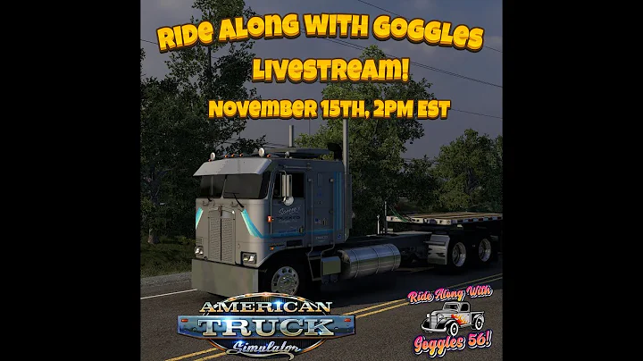 Ride Along with Goggles Livestream! November 15th