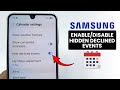 [OneUi 8] How to Turn On / Off Hidden Declined Events on Samsung