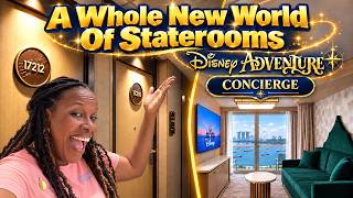 Disney Adventure Category 4C Concierge Stateroom Tour | 2 Bedrooms, 2 Bathrooms & More!