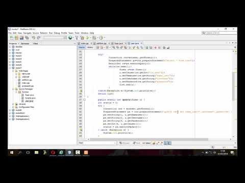 Part 2 : CRUD data berbasis JSP  pada Netbeans (Edit data)