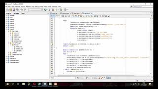 Part 2 : CRUD data berbasis JSP  pada Netbeans (Edit data)