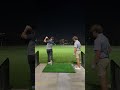 I tried to hit his balls