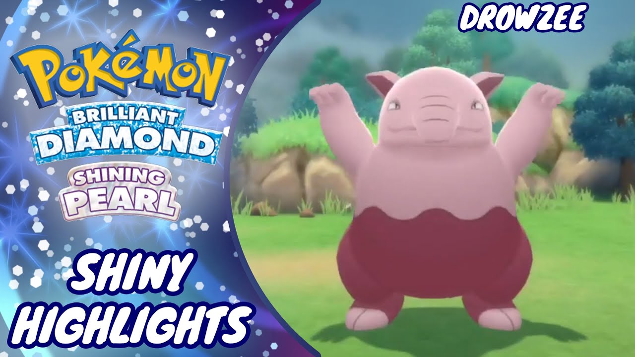 Shiny Ditto PokeRadar Hunt - Pokemon Brilliant Diamond and Shining Pearl -  LIVE 