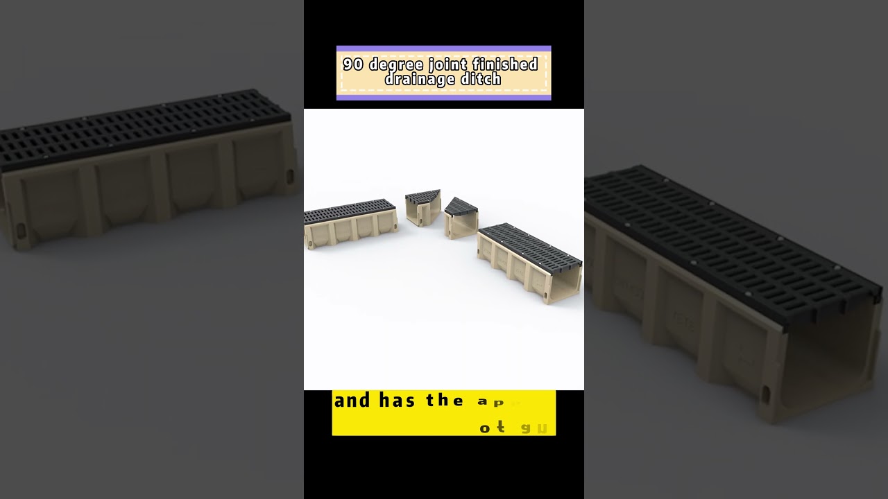 polymer concrete drainage EN 1433