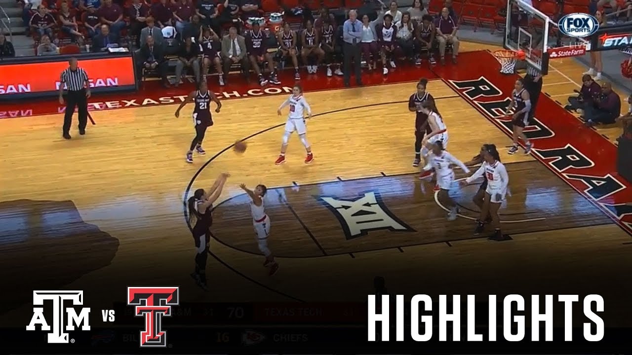 Women's Basketball: Highlights | A&M 90, Tech 56 - YouTube