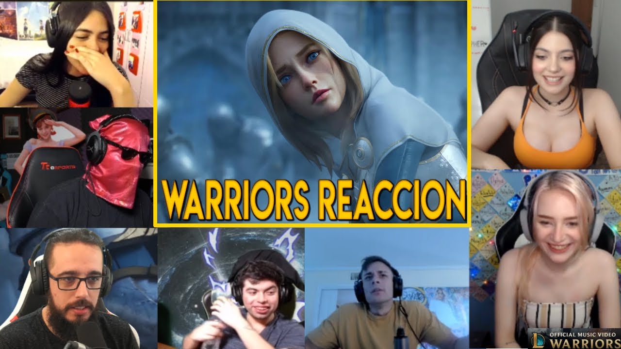 REACCION A CINEMATICA DE LOL WARRIORS || Latam lol stream #34 mejores Clips/Momentos